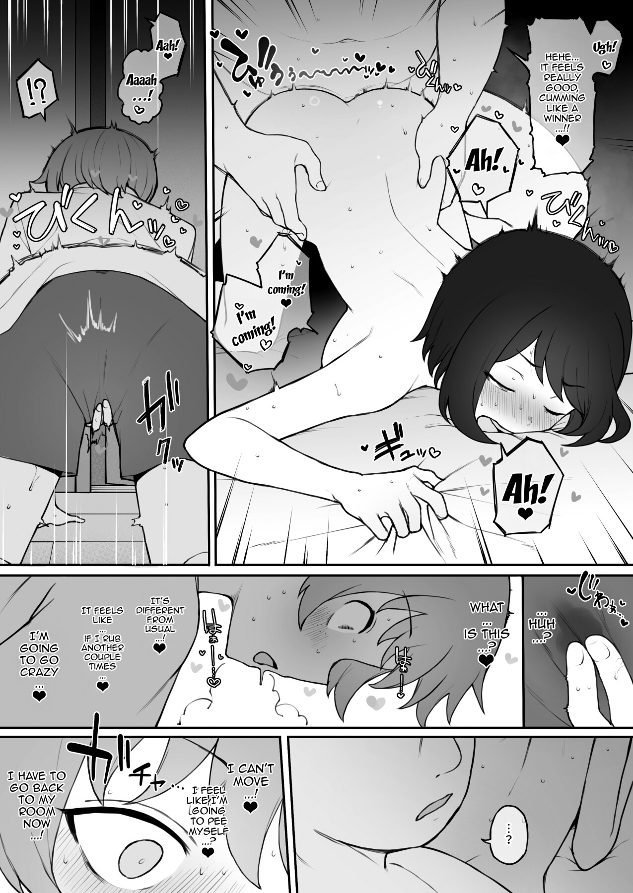 Hentai Manga Comic-Boyish Sisters Fall in Love with Dick-Chapter 2-6